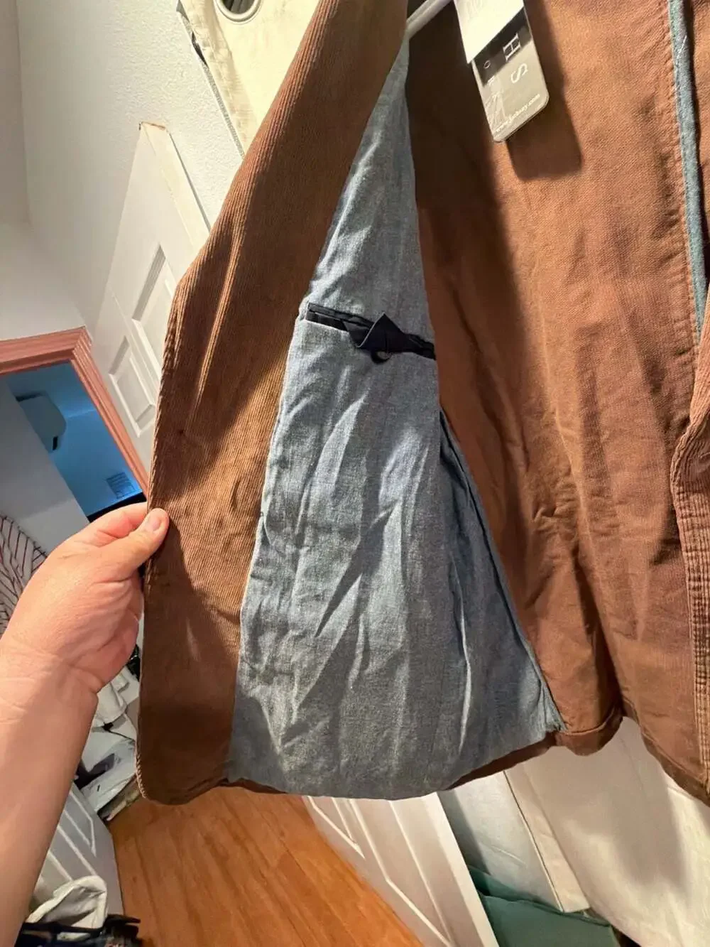 Jachs New York Chaz Corduroy Blazer Tan